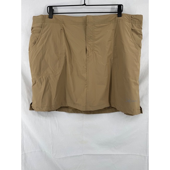 Arctix Pants - Arctix Womens Tan Active Hiking Skort Size 2X Style 92887X Athletic Golf Skirt
